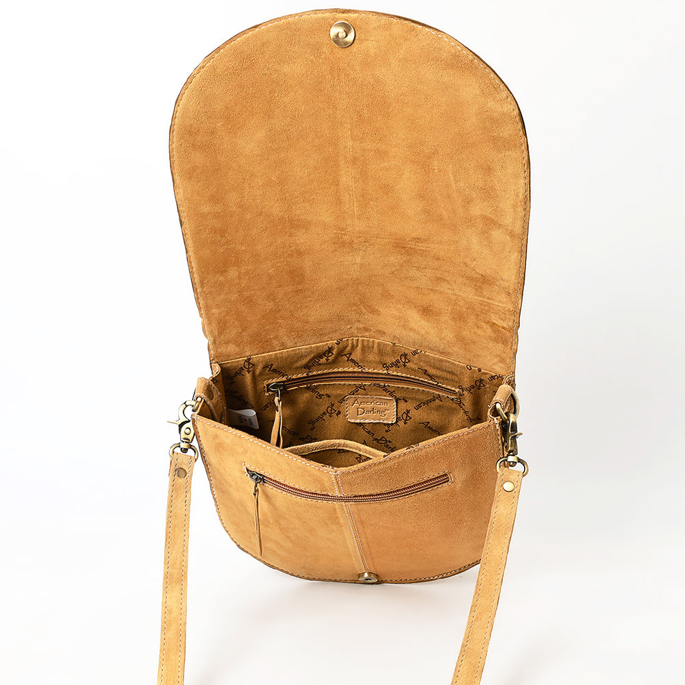 ADBGA684C Genuine Western Suede Leather women bag