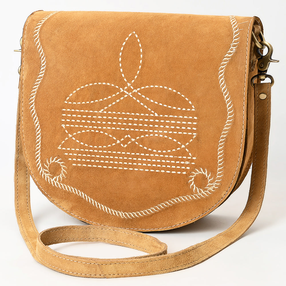 ADBGA684C Genuine Western Suede Leather women bag