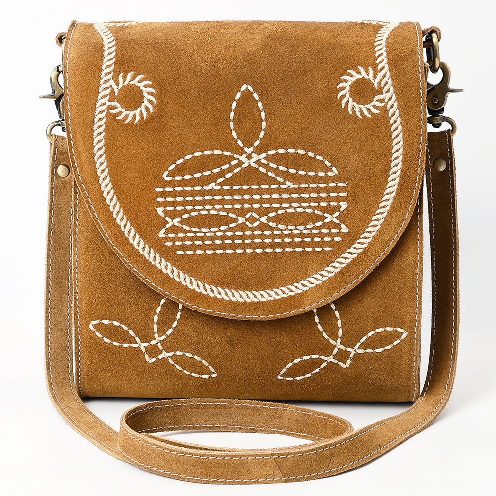 ADBGA685C Genuine Western Suede Leather women bag