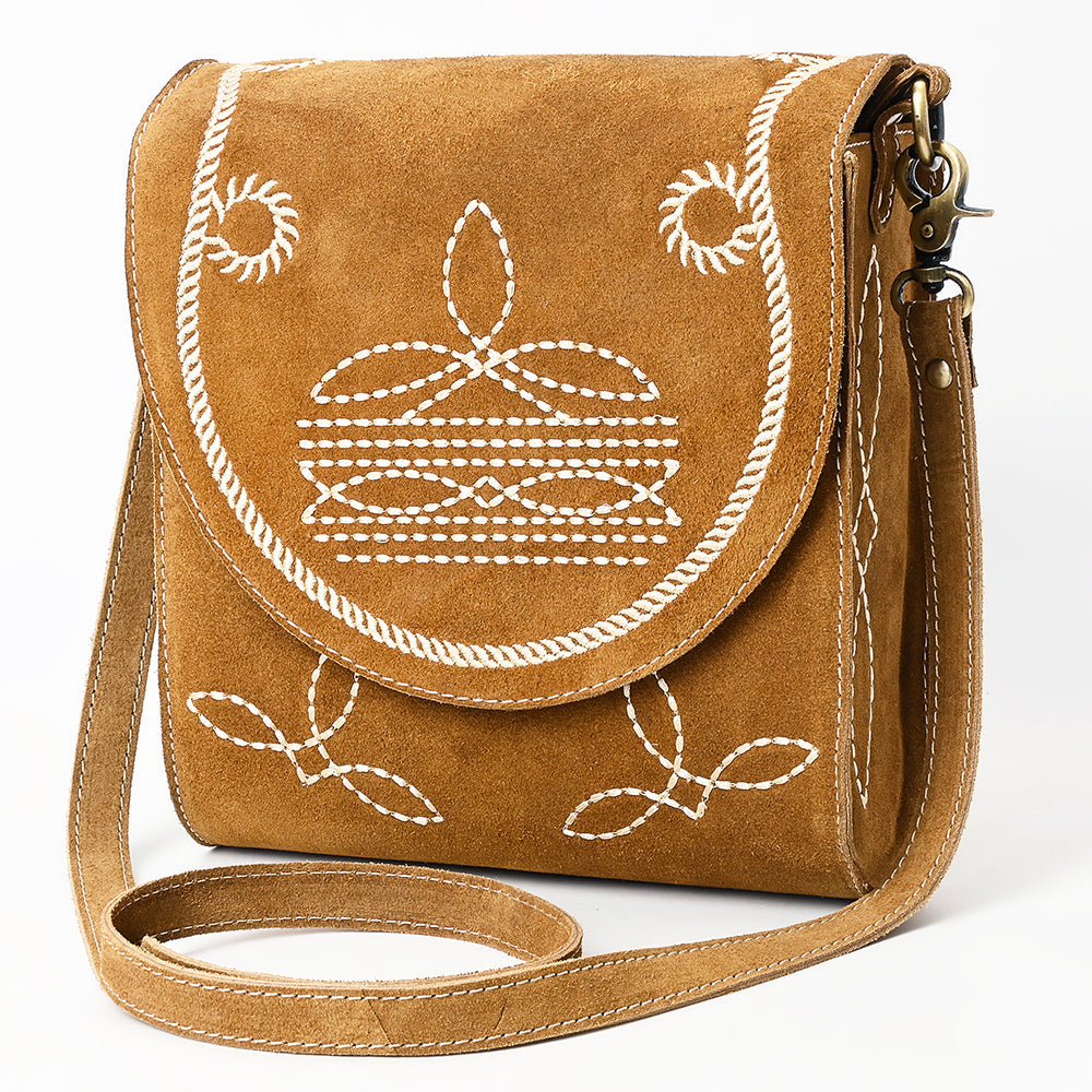 ADBGA685C Genuine Western Suede Leather women bag