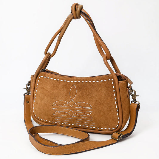 American Darling Crossbody Suede Full Grain Genuine Western Leather Women Bag | Handbag Purse for Cute