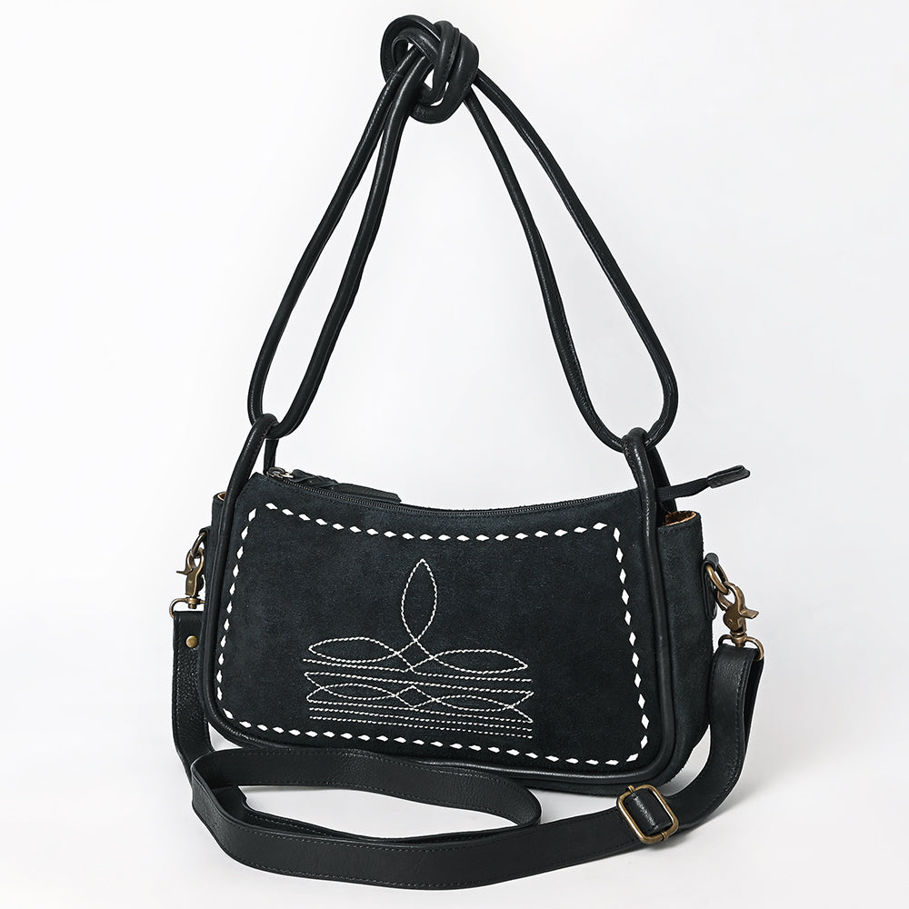 American Darling Crossbody Suede Genuine Leather Women Bag Western Handbag Purse