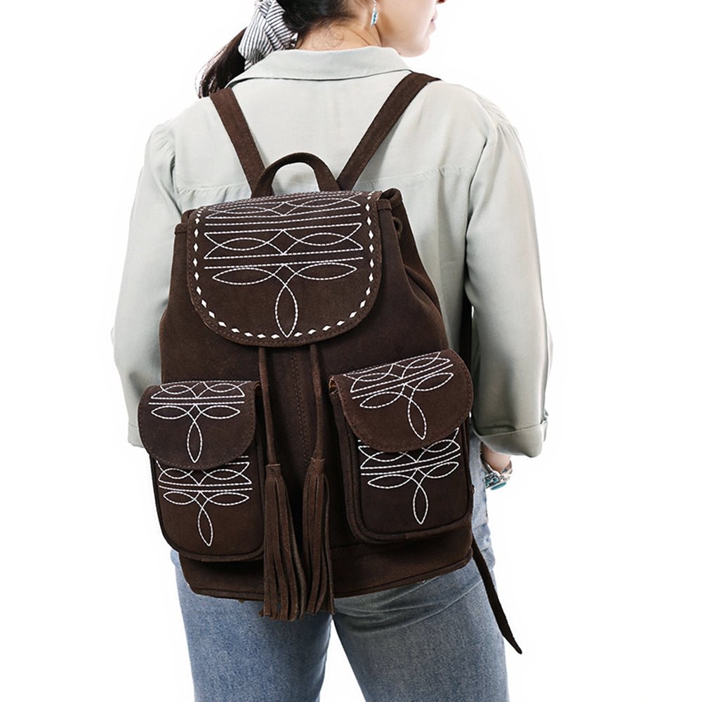 American Darling Backpack Genuine Western Leather Women Bag ADBG1640
