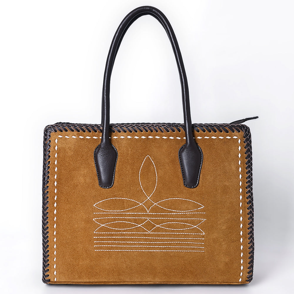 American Darling Tote Genuine Western Suede Leather women bag