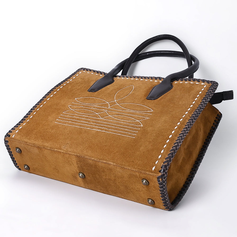 American Darling Tote Genuine Western Suede Leather women bag