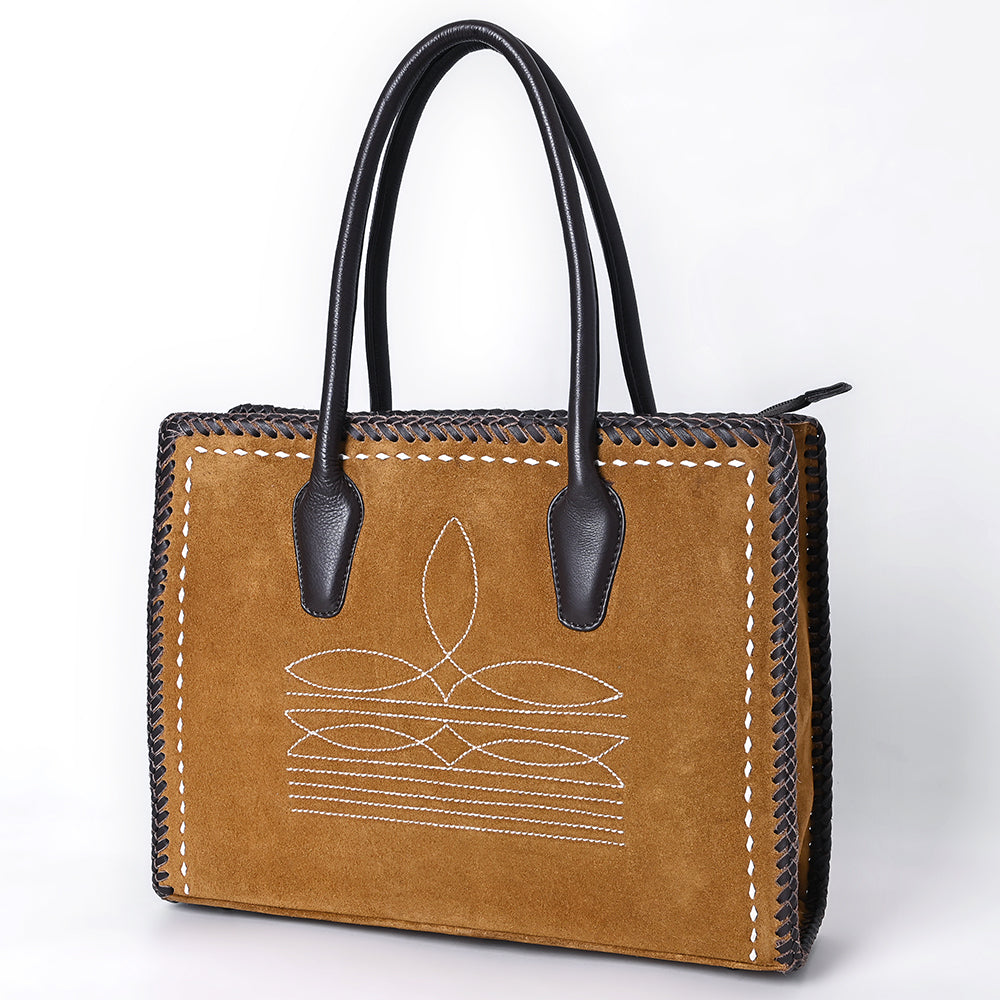 American Darling Tote Genuine Western Suede Leather women bag