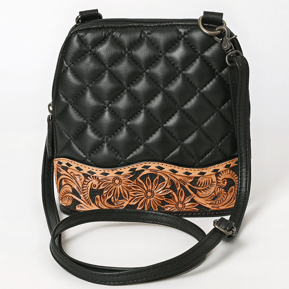 ADBG1679 Crossbody Hand Tooled Genuine Western Leather Women Bag