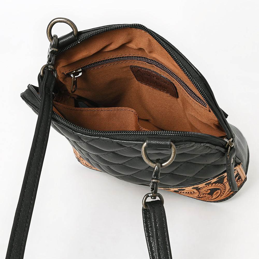 ADBG1679 Crossbody Hand Tooled Genuine Western Leather Women Bag