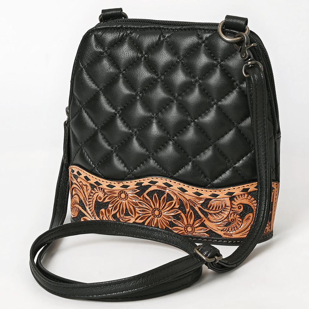 ADBG1679 Crossbody Hand Tooled Genuine Western Leather Women Bag