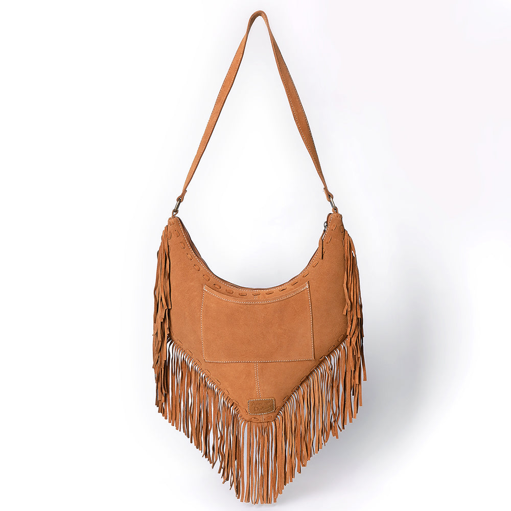 American Darling Small Crossbody Suede Genuine Leather Women's Bag Western Handbag Purse |