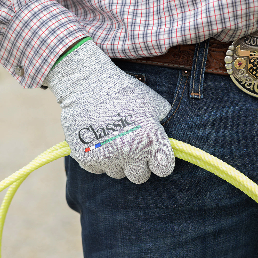 Classic Rope High Performance Roping Riding Glove White