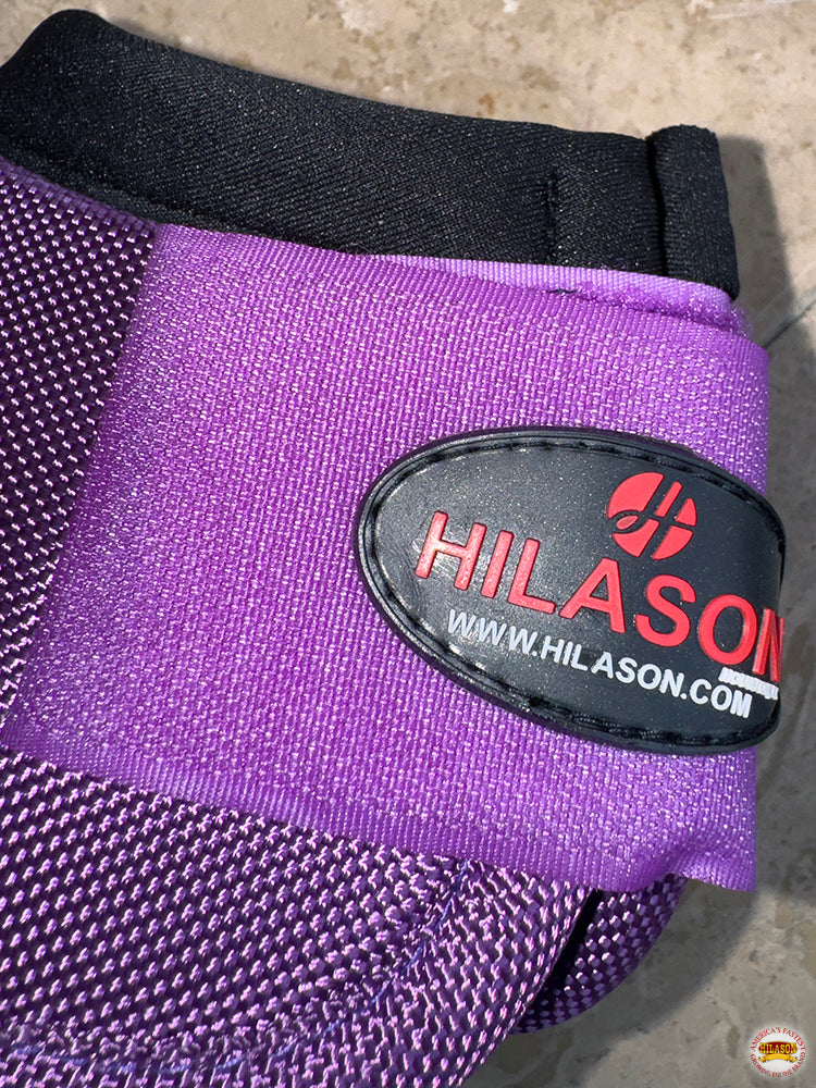 Medium Hilason Horse No Turn Training Protective Shock Absorbing Bell Boots