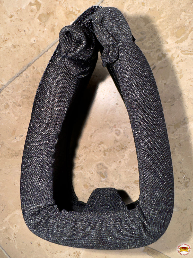 Medium Hilason Horse No Turn Training Protective Shock Absorbing Bell Boots