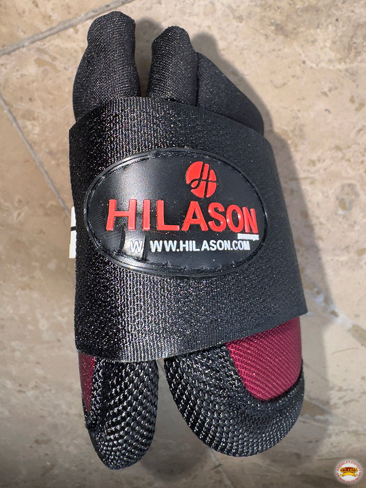 Medium Hilason Horse No Turn Training Protective Shock Absorbing Bell Boots