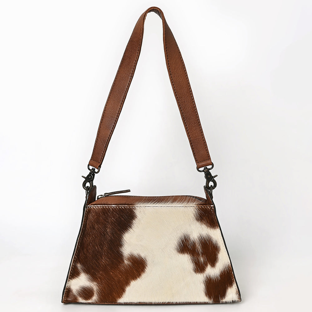 American Darling Small Crossbody Beautifully Hair on Leather women bag