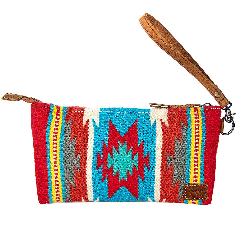 ADBG344DAR11 American Darling Wristlet Genuine Western Leather Women Bag