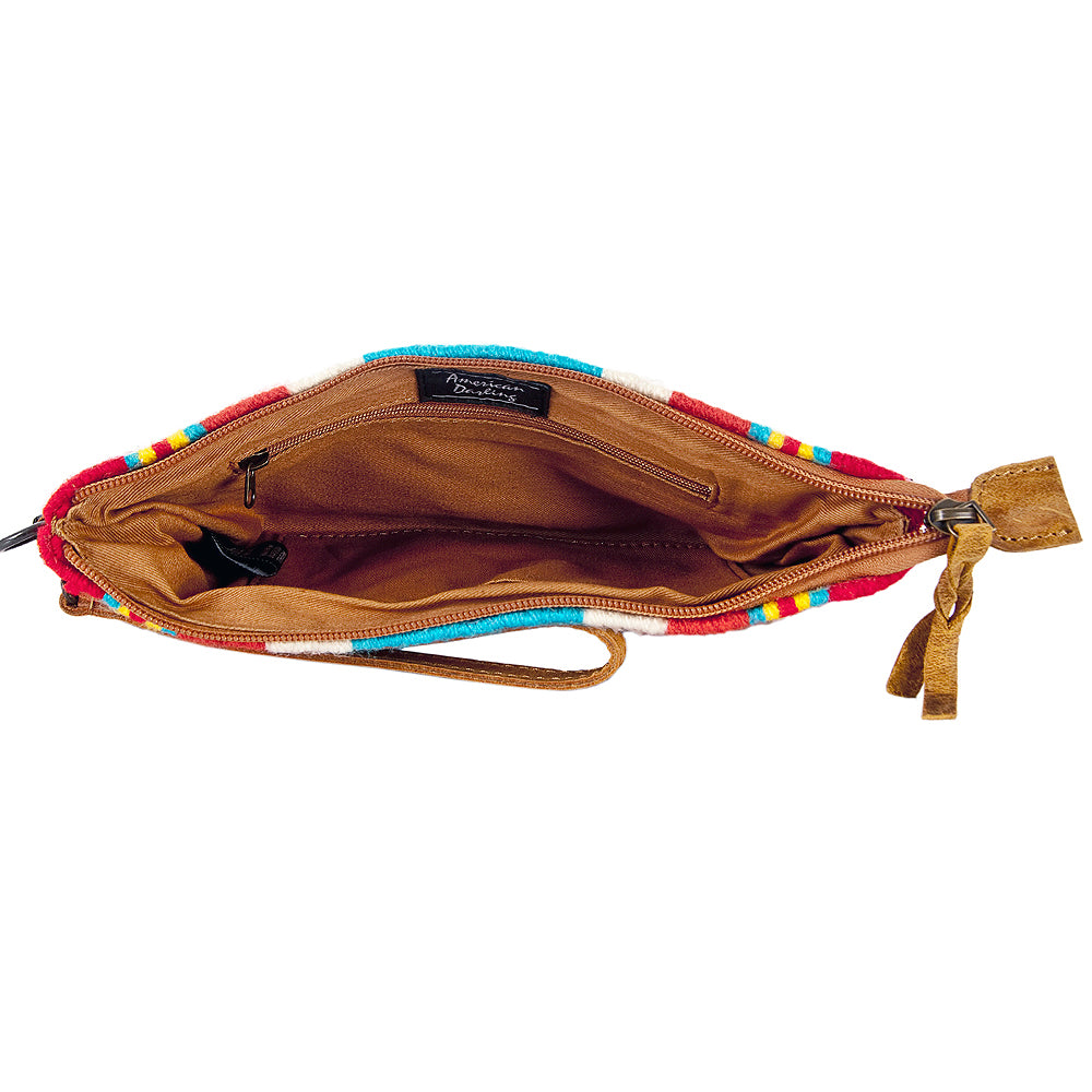 ADBG344DAR11 American Darling Wristlet Genuine Western Leather Women Bag