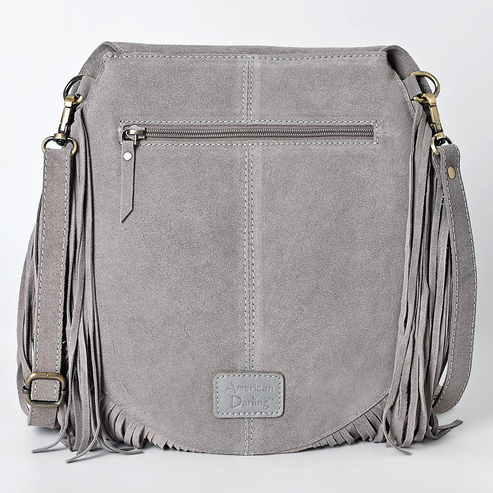 American Darling Crossbody Suede Genuine Leather Women Bag Western Handbag Purse
