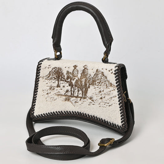 American Darling Crossbody Hair-On Genuine Leather Women Bag Western Handbag Purse