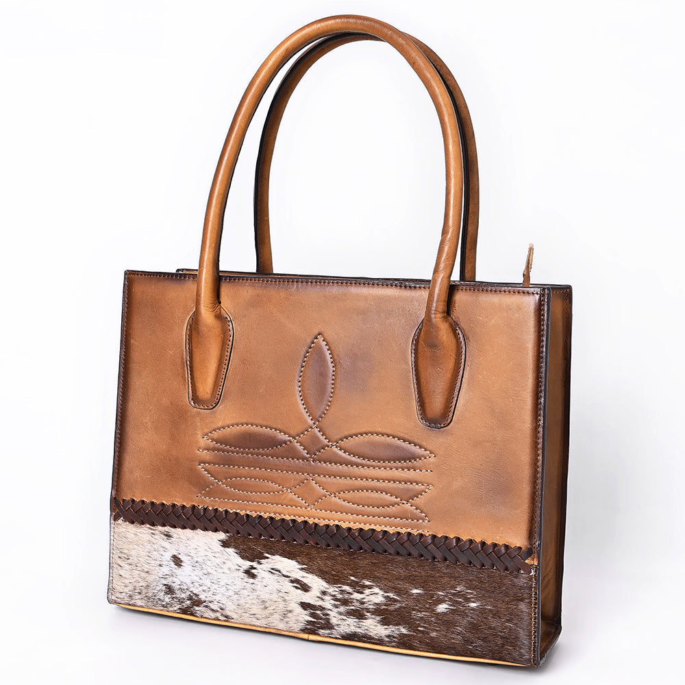 American Darling Tote Hair-On Genuine Leather Women Bag Western Handbag Purse