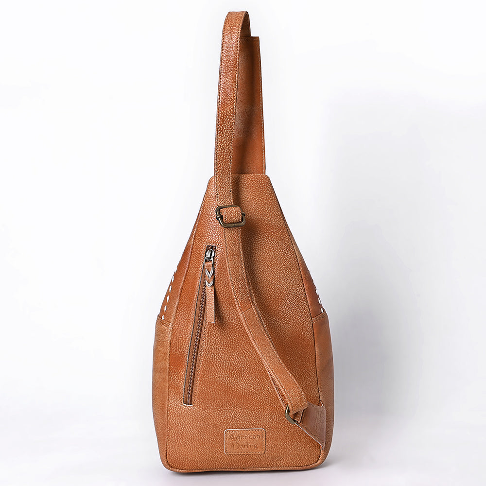 American Darling Sling Genuine Leather Women Bag Western Handbag |