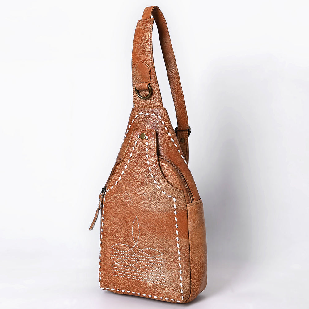 American Darling Sling Genuine Leather Women Bag Western Handbag |