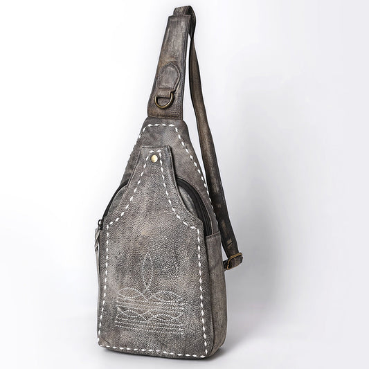 American Darling Sling Genuine Leather Women Bag Western Handbag |