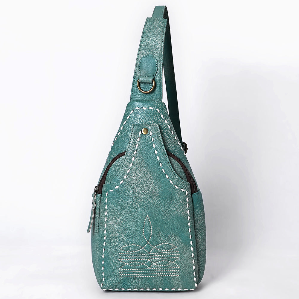 American Darling Sling Genuine Leather Women Bag Western Handbag |