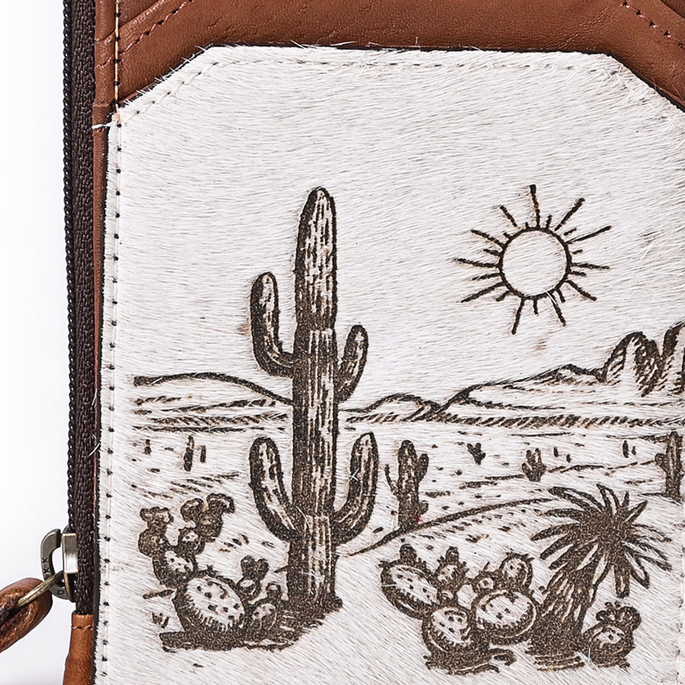 American Darling ADCCM101Q Card-Holder Hair On Genuine Leather women bag western handbag purse