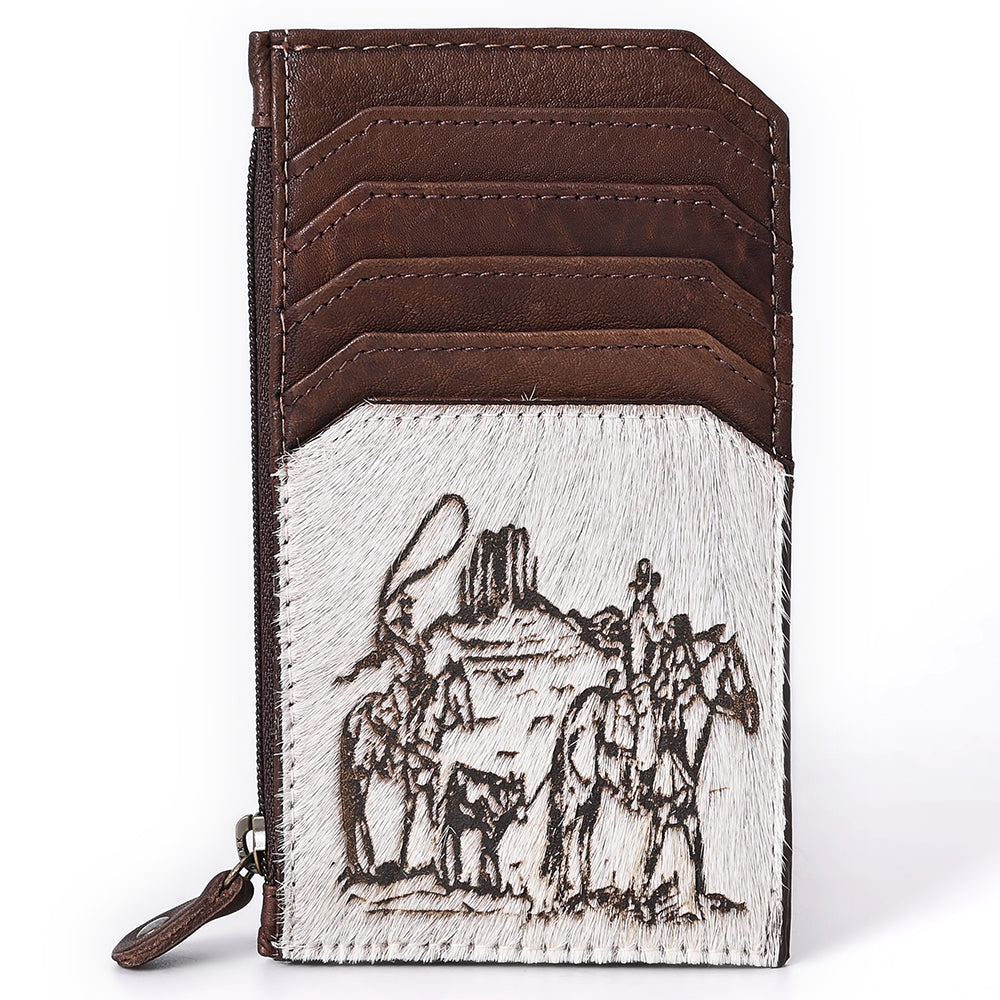American Darling ADCCM101S Card-Holder Hair On Genuine Leather women bag western handbag purse