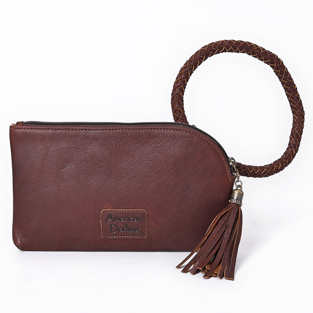 American Darling wristlet Hair-On Genuine Leather Women Bag Western Handbag Purse