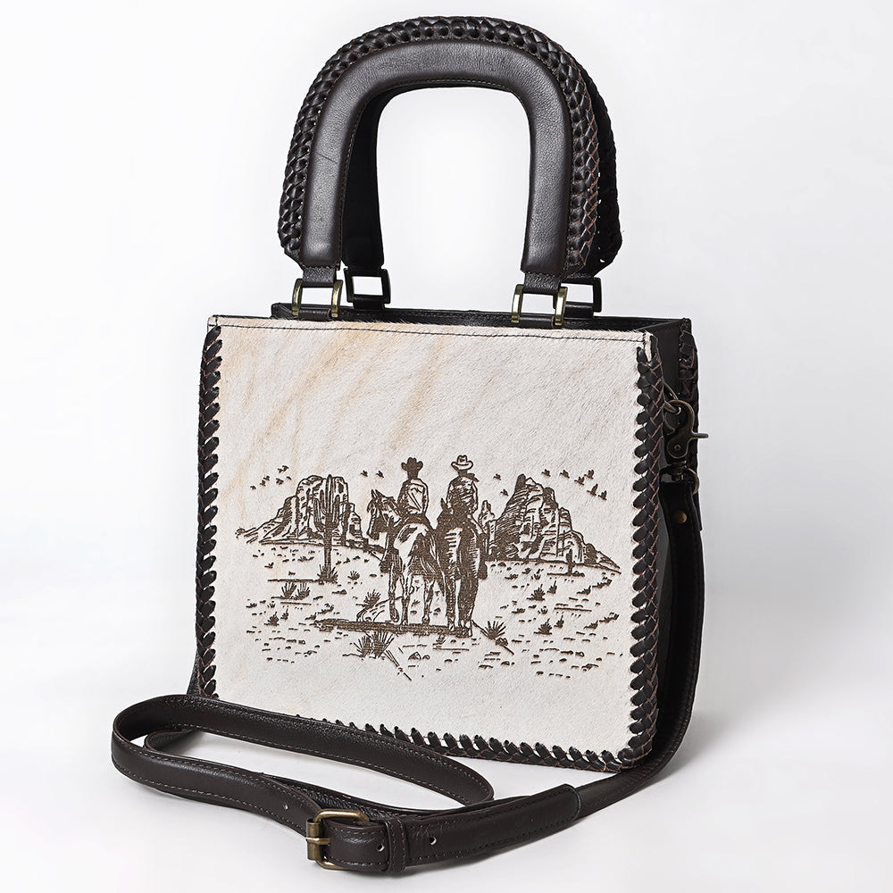 American Darling Crossbody Hair-On  Genuine Leather Women Bag Western Handbag Purse