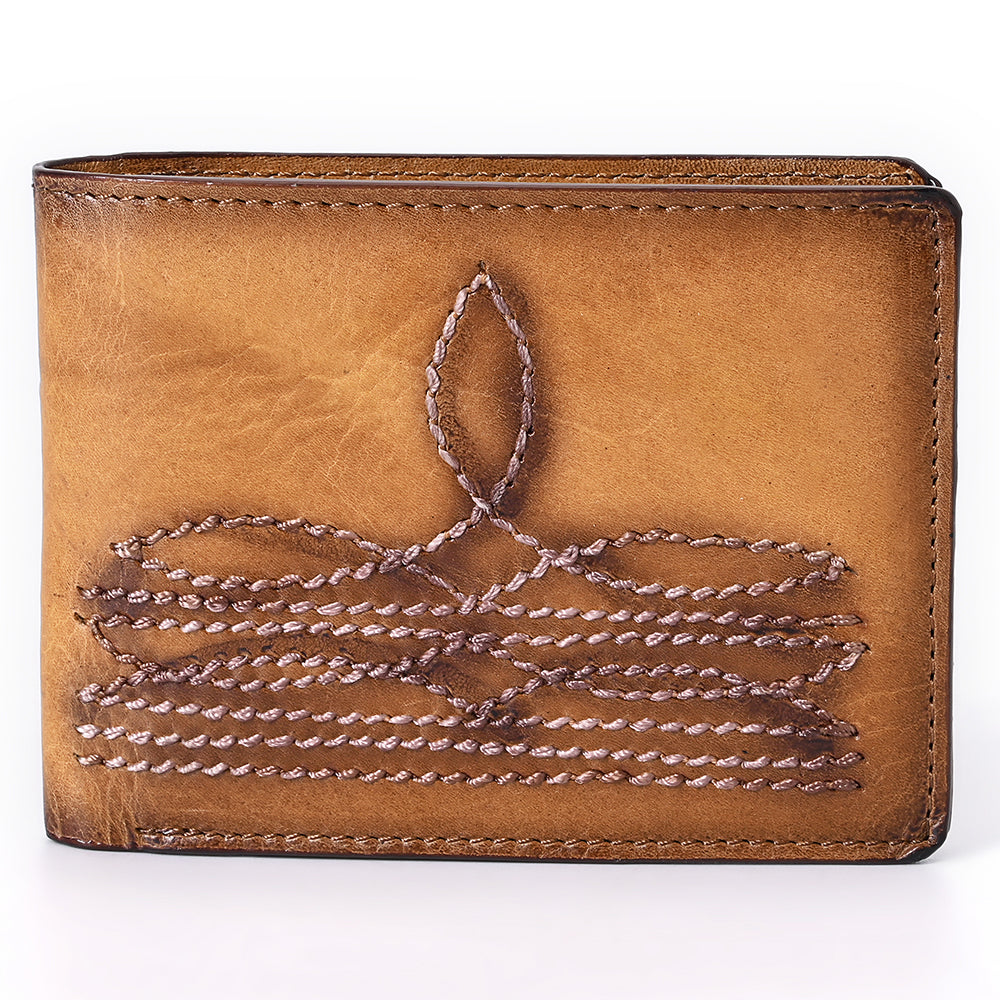 American Darling Wallet Genuine Leather Bifold Wallet For Men & Women Unisex Purse |