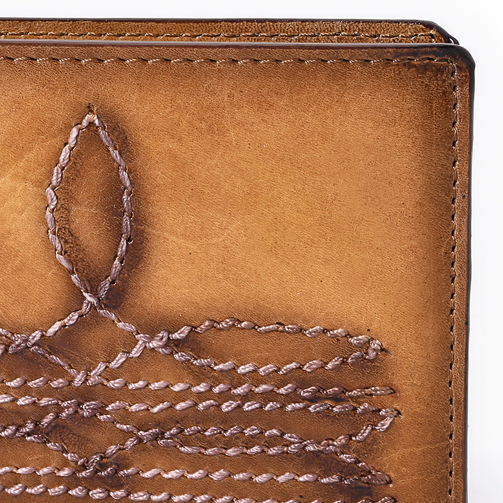 American Darling Wallet Genuine Leather Bifold Wallet For Men & Women Unisex Purse |
