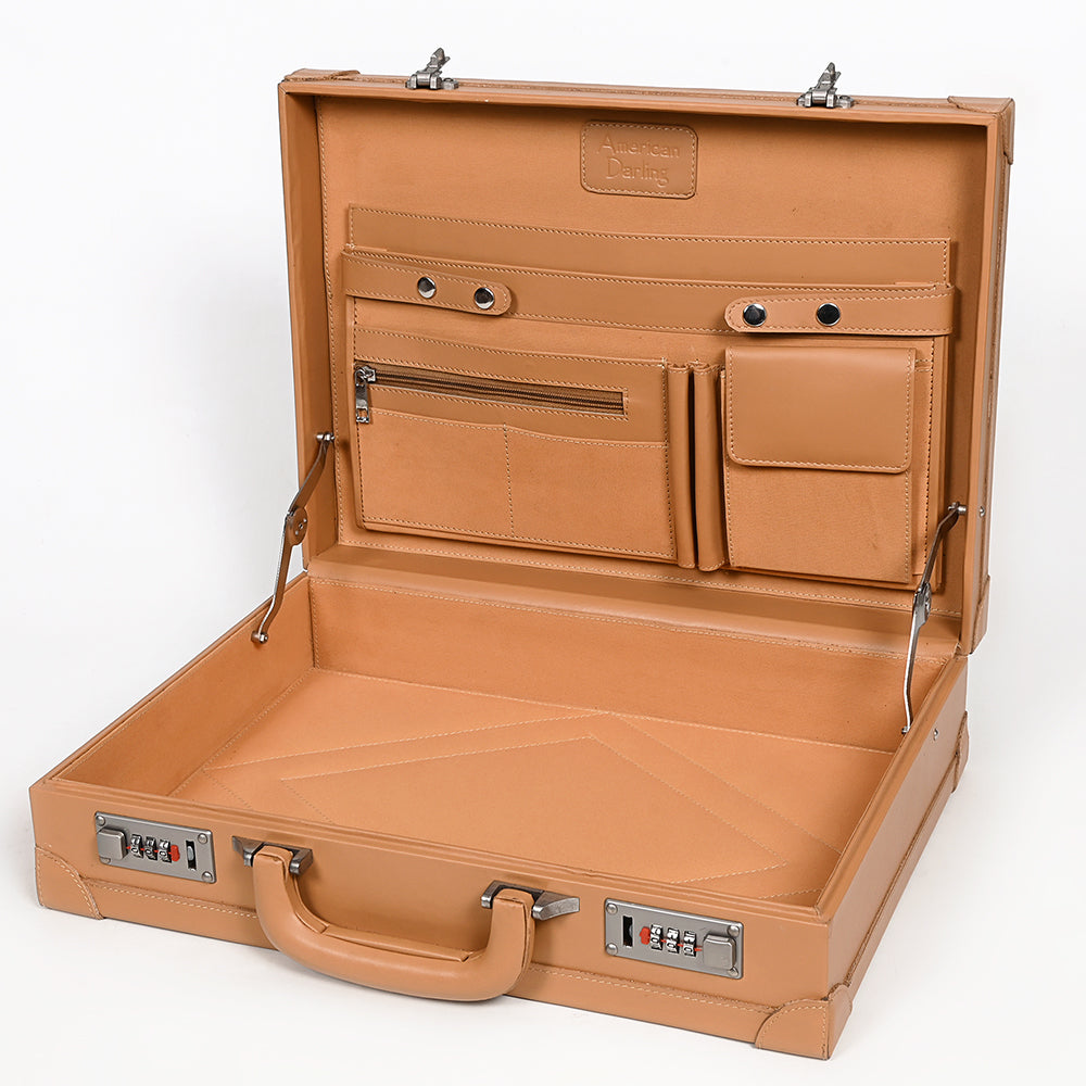 American Darling Jewelry Case Hand Tool Genuine Leather Women Bag Western Handbag Purse