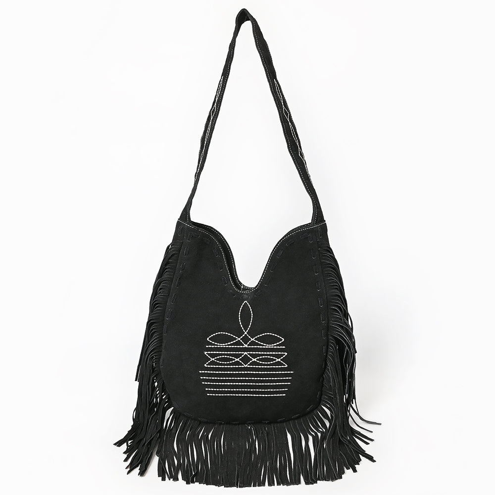 American Darling Small Crossbody Suede Genuine Leather Women Bag Western Handbag Purse