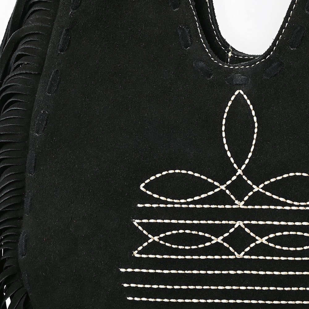 American Darling Small Crossbody Suede Genuine Leather Women Bag Western Handbag Purse