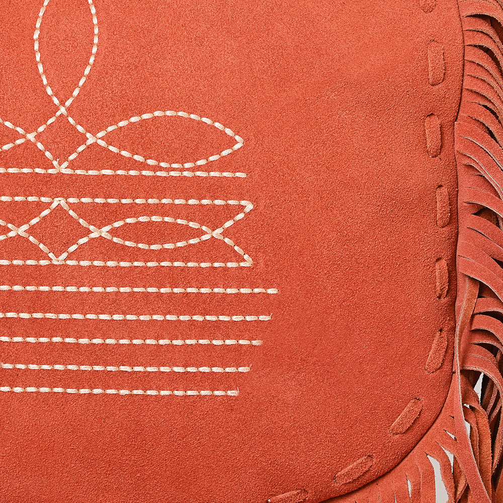 American Darling Small Crossbody Suede Genuine Leather Women Bag Western Handbag Purse