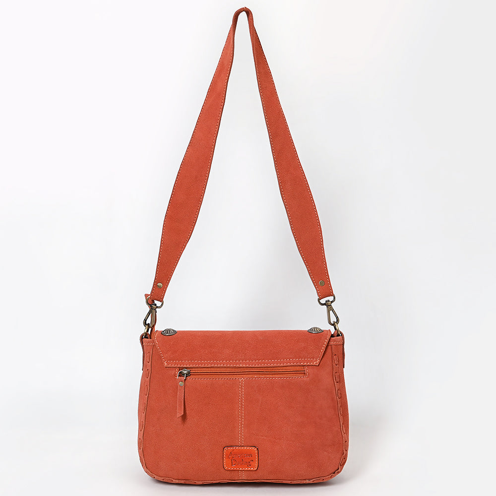 American Darling Crossbody Suede Genuine Leather Women Bag Western Handbag Purse