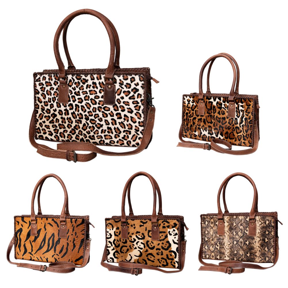 American Darling ADBG1019A Tote Hair On Genuine Leather women bag western handbag purse