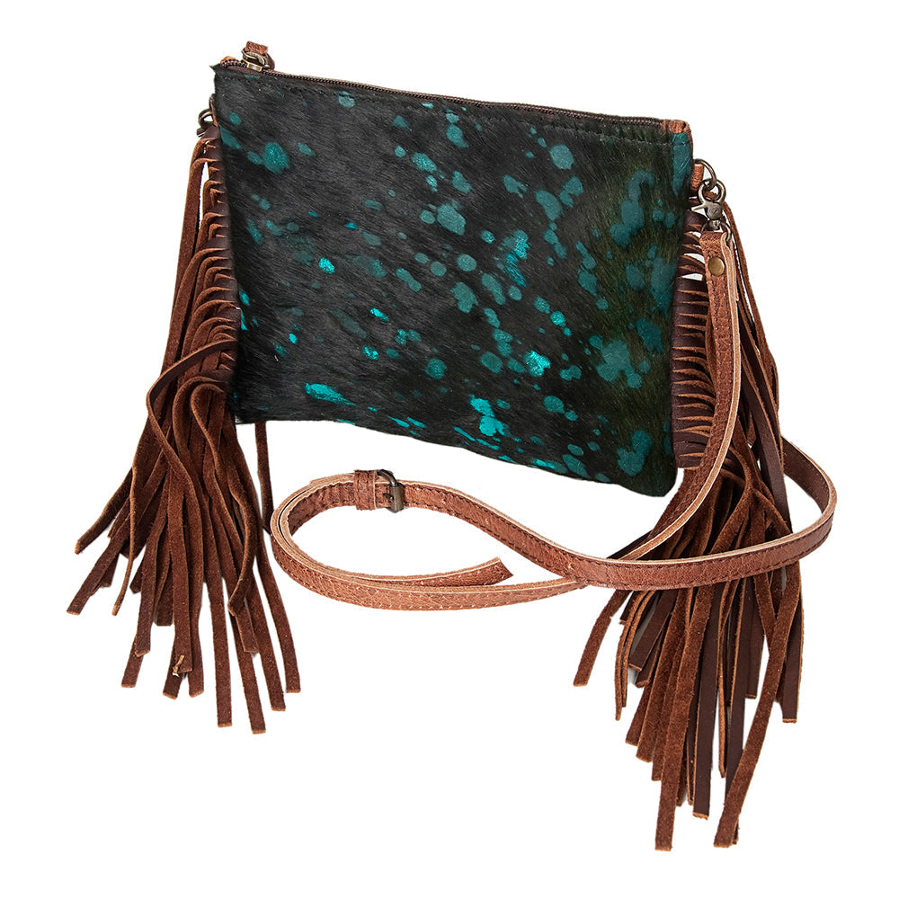 American Darling Small Crossbody Saddle Blanket Genuine Leather women bag western handbag purse