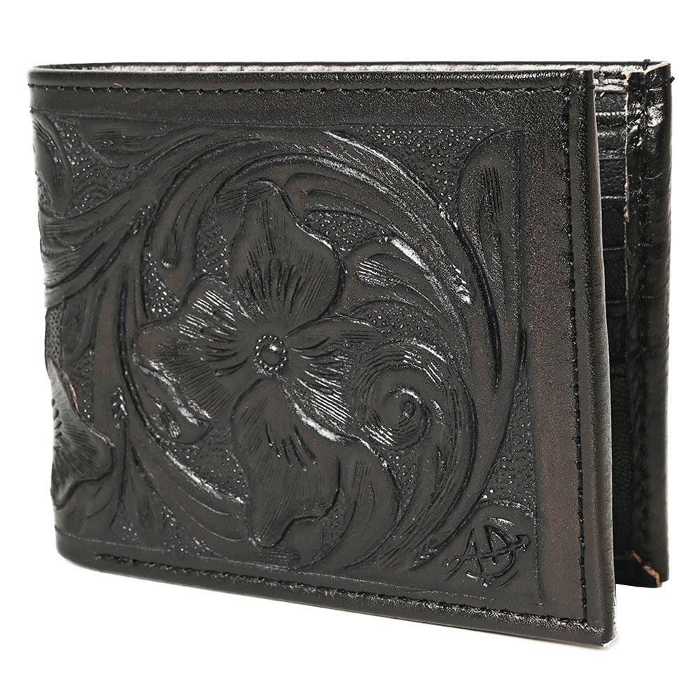 American Darling Wallet Hand Tooled Genuine Leather Women Bag Western Handbag Purse