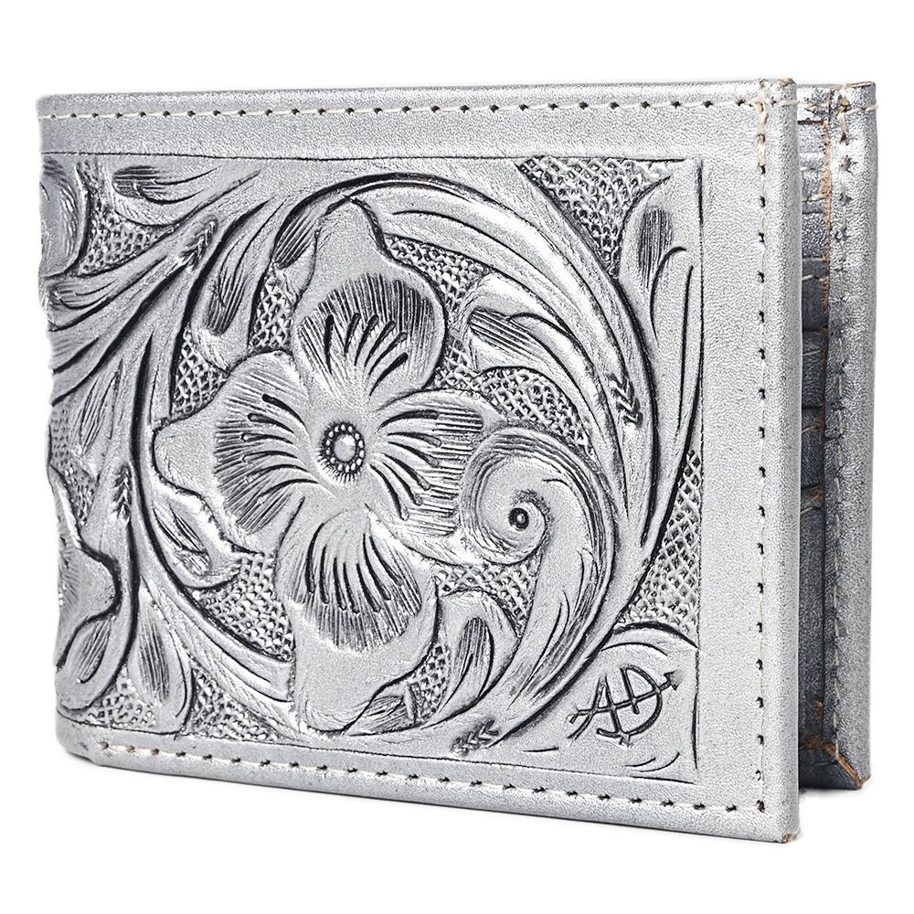 American Darling Wallet Hand Tooled Genuine Leather Women Bag Western Handbag Purse