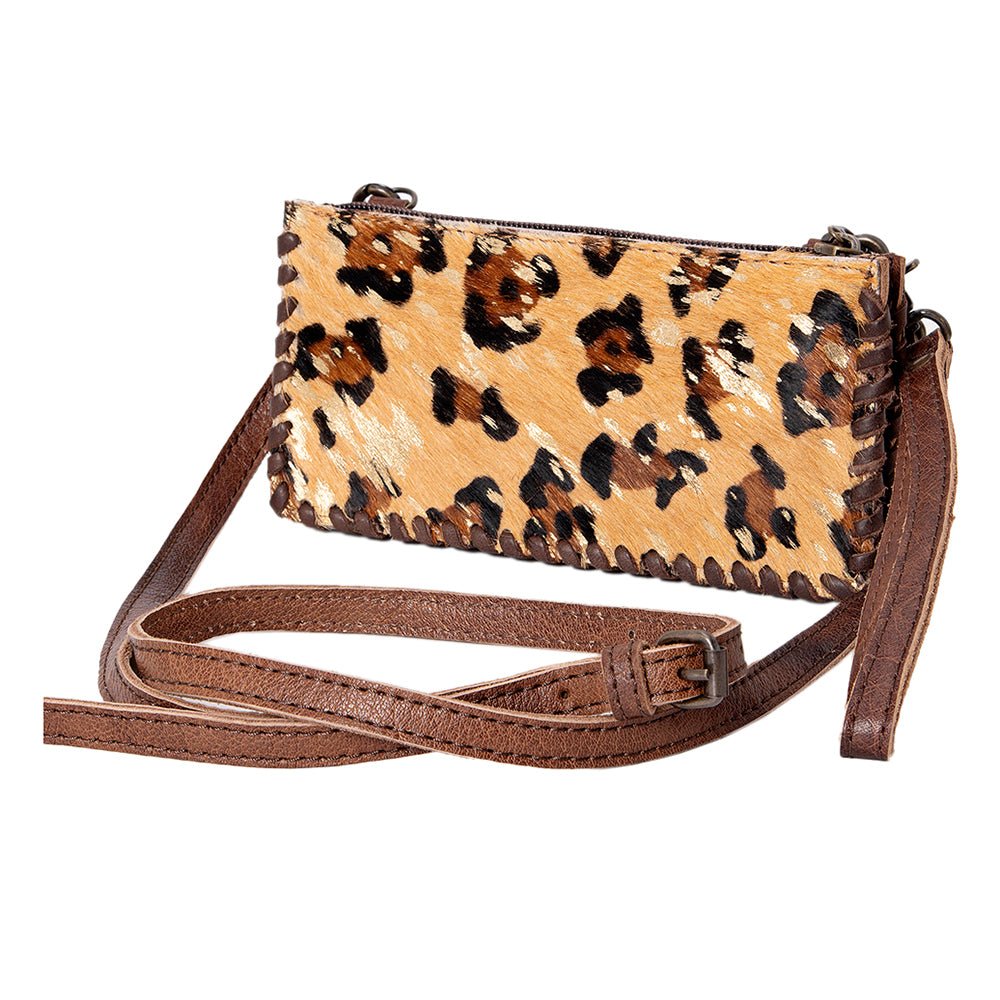 American Darling ADBG535BR Wallet Hand Tooled Genuine Leather Women Bag Western Handbag Purse