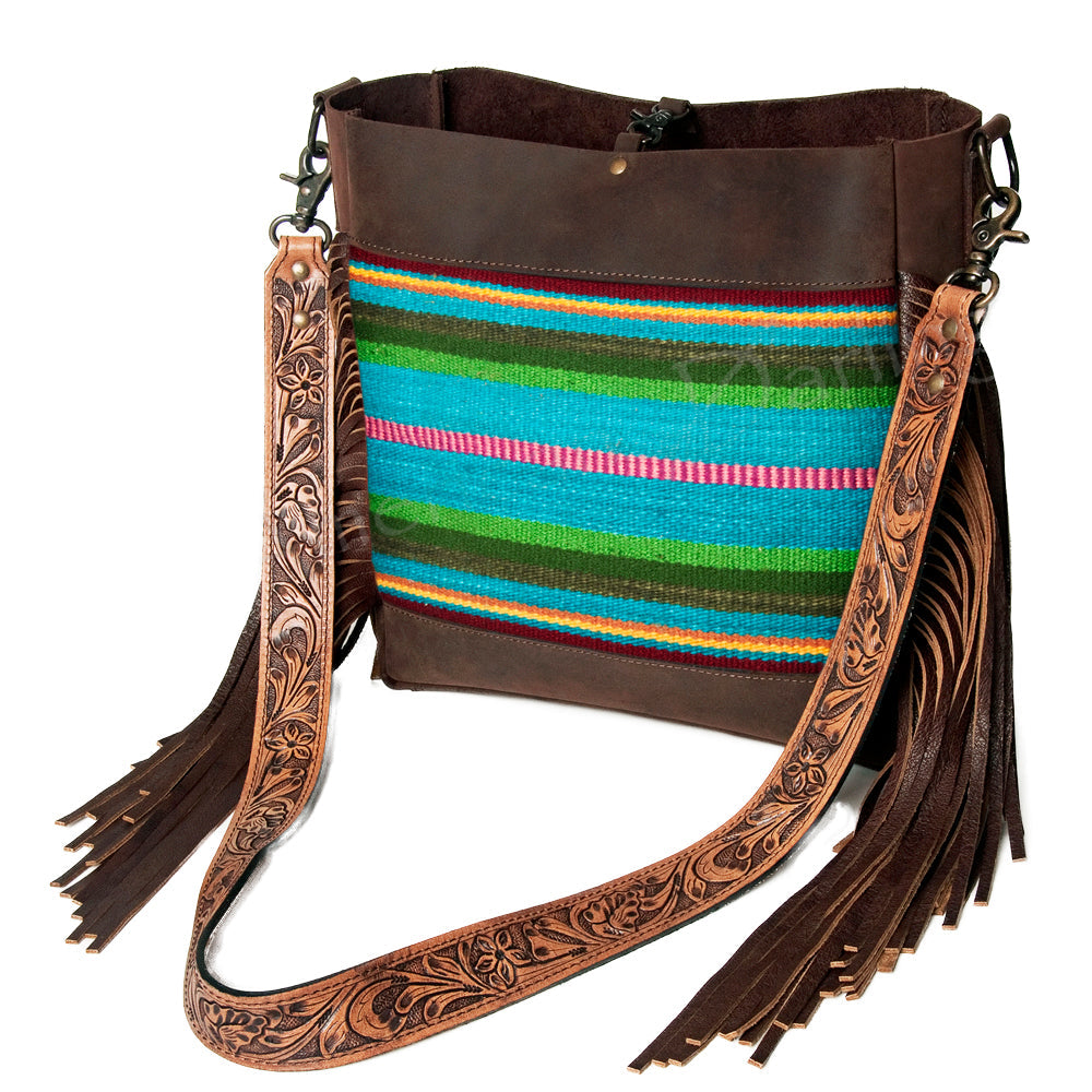 American Darling Large Crossbody Saddle Blanket Genuine Leather Western Women Bag Handbag Purse | Western Crossbody Bag | Travel Crossbody Bags | College Crossbody Bag | Casual Crossbody Bag