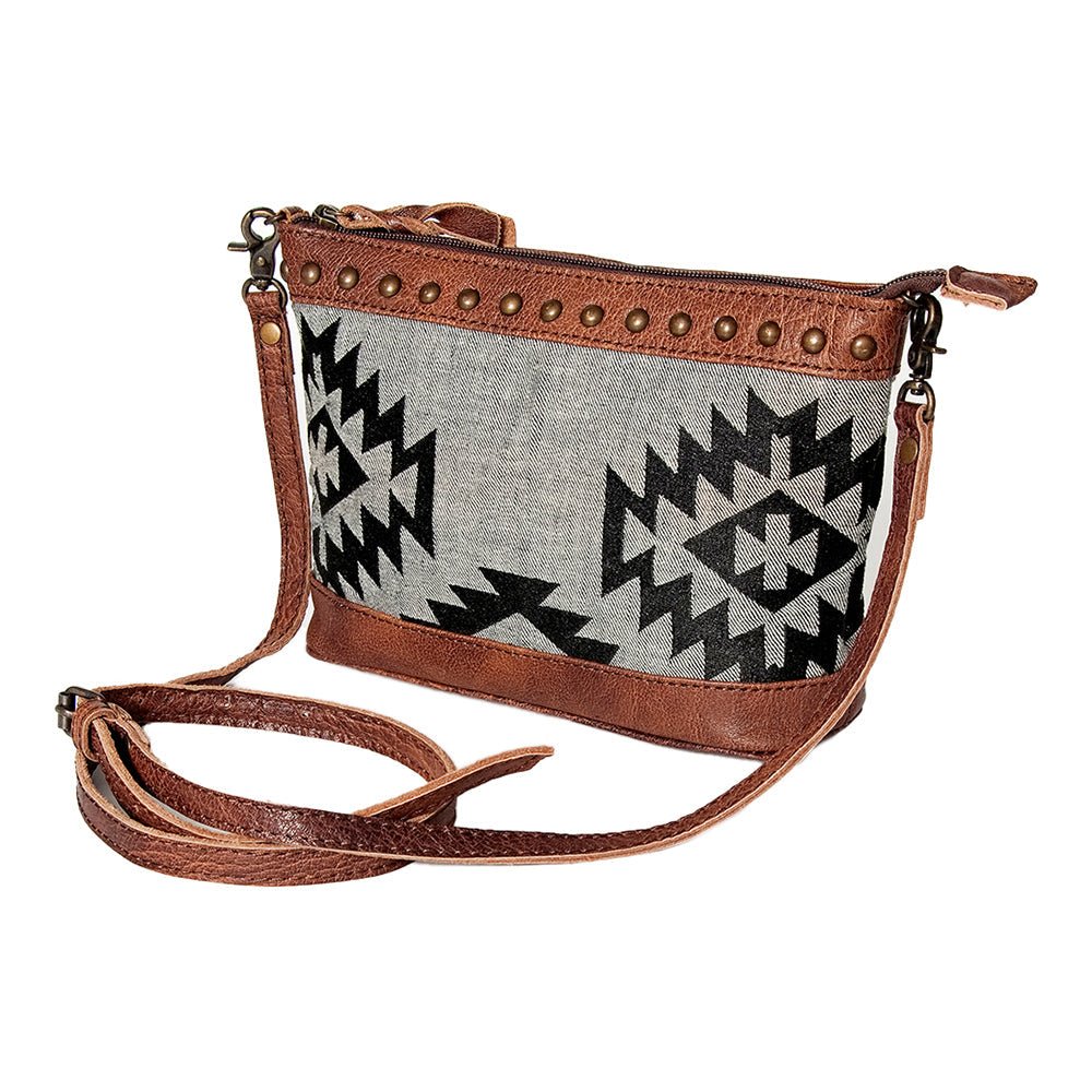 American Darling Saddle Blanket Genuine Leather Women Bag Western Handbag Purse