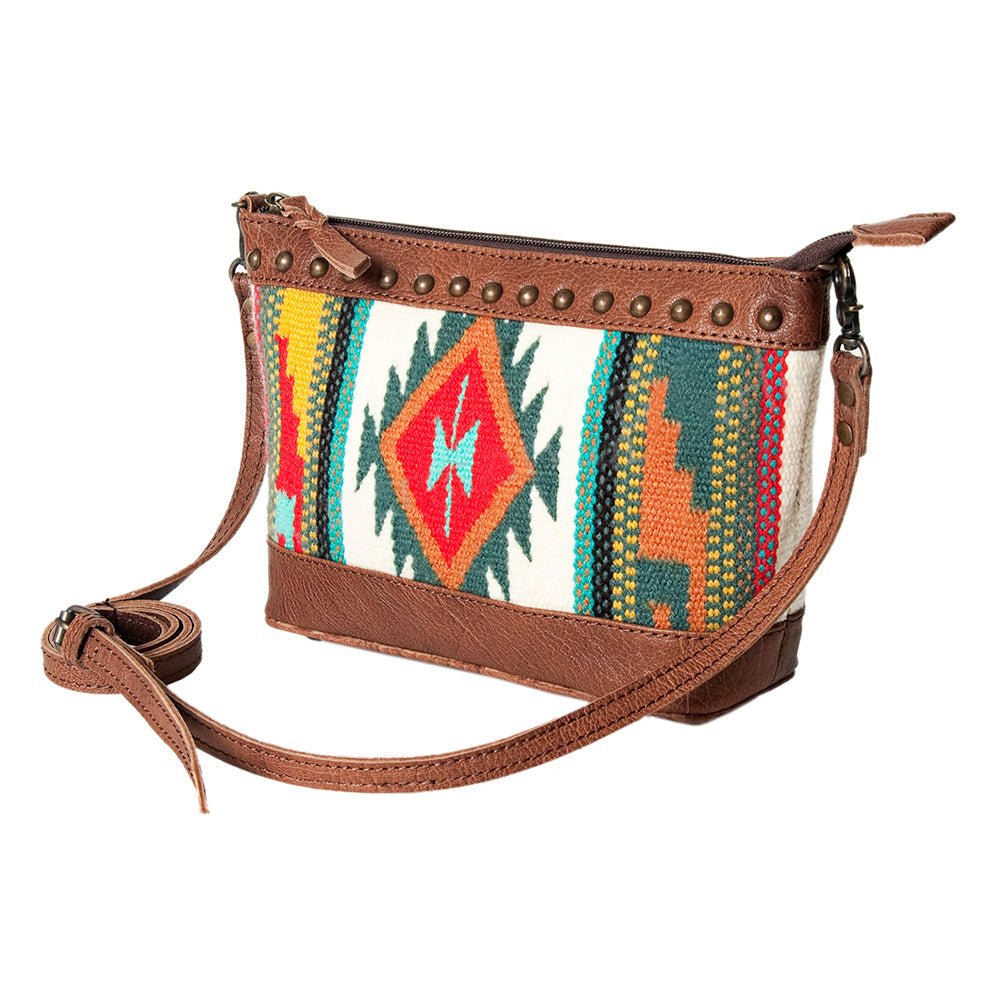 American Darling Saddle Blanket Genuine Leather Women Bag Western Handbag Purse