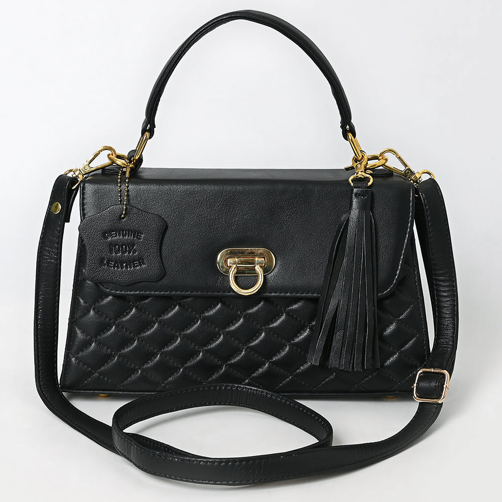 Never Mind Western Cross Body Genuine Leather Handbag Purse Wallet Bag For Women Girls