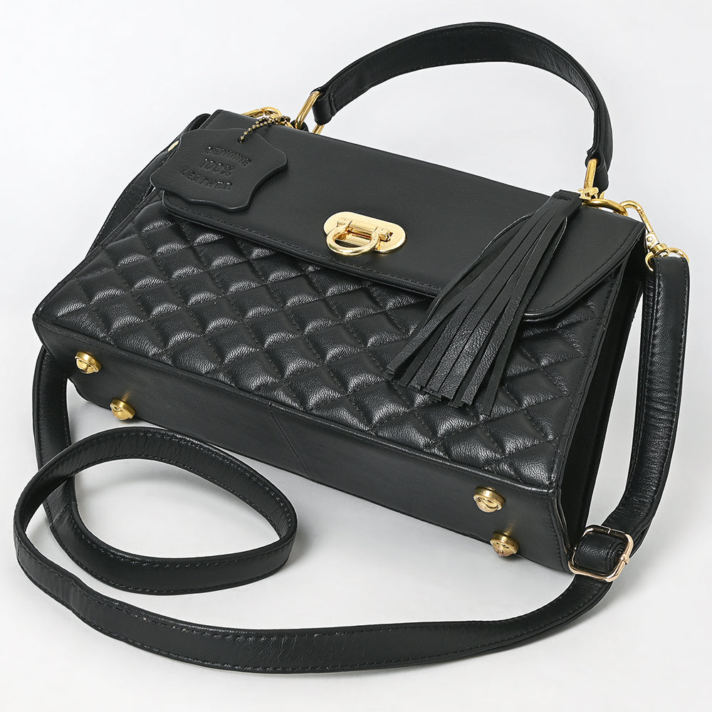 Never Mind Western Cross Body Genuine Leather Handbag Purse Wallet Bag For Women Girls