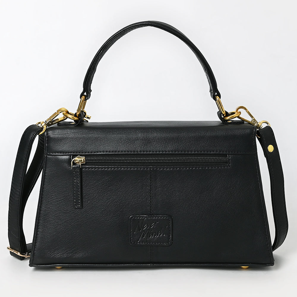 Never Mind Western Cross Body Genuine Leather Handbag Purse Wallet Bag For Women Girls